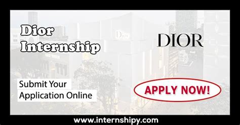 christian dior internship summer 2024|Dior summer internship.